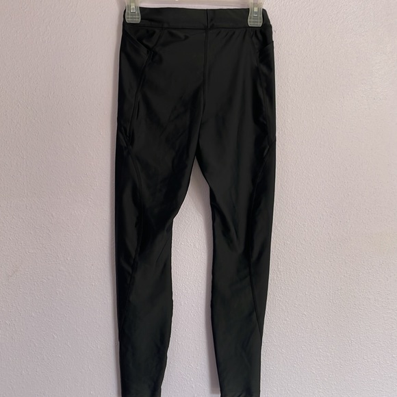 Nike Black Cropped Leggings Small - Picture 6 of 9